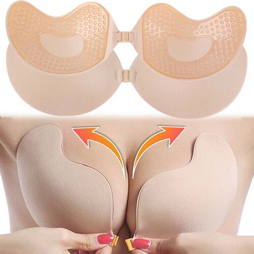 Invisible Push Up Bra Women Backless Strapless Bra Seamless
