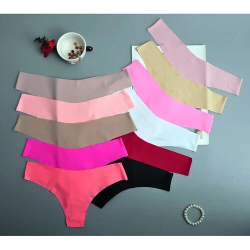 3PC Sexy Lingerie Seamless Women G-string Underwear Ladies P
