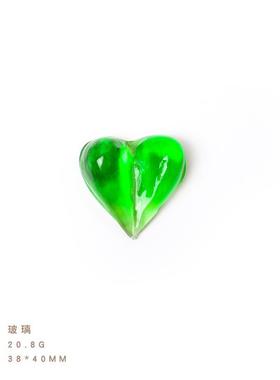 笔搁新款玻璃笔架清新彩色爱心长方圆形筷架桌面客厅饰品摆件装饰