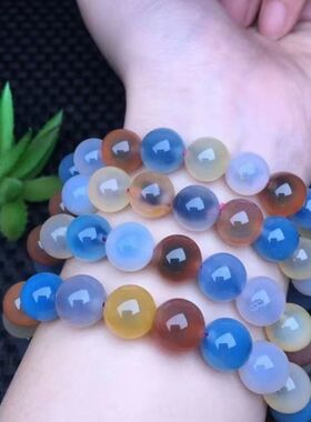 简约时尚女款糖心玛瑙