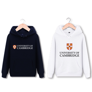剑桥大学校服卫衣套头连帽冬季加绒University of Cambridge班服