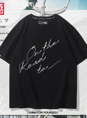 王铮亮On The Road to演唱会周边短袖男女粉丝应援夏季宽松T恤衫