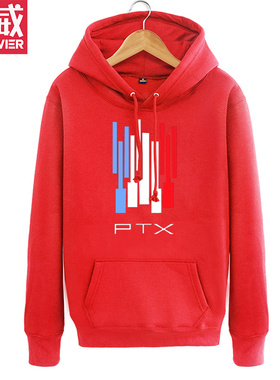 pentatonix五声音阶摇滚PTX乐队组合秋冬连帽卫衣外套衣服男女