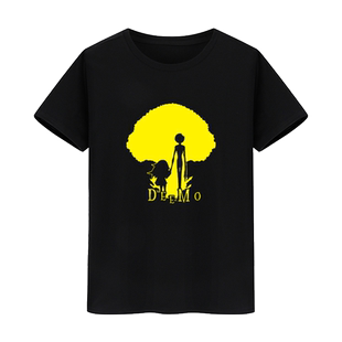 古树旋律deemo周边短袖t恤纯棉男游戏衣服宽松体恤打底衫情侣装潮