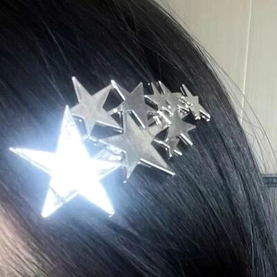 Korean Fashion Star Hair Clips Kawaii Accessory Hair Accesso