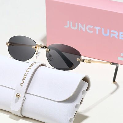 PopularOval Sun Glasses for Female Male Travel UV400 Shades