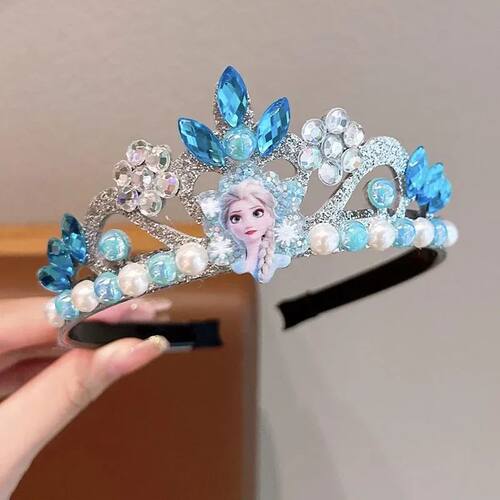 Anime Frozen Kawaii Children's Headband: Elsa Princess Crown