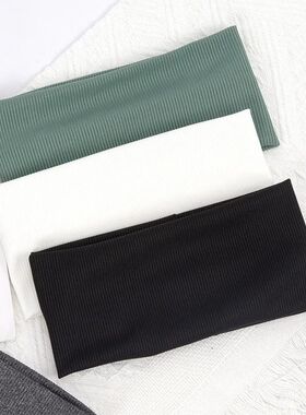 Elastic Solid Color Hair Bands for Women and Men Hairband Ru
