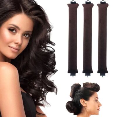 Heatless Curling Rod Headband Lazy Hair Curlers No Heat Hair