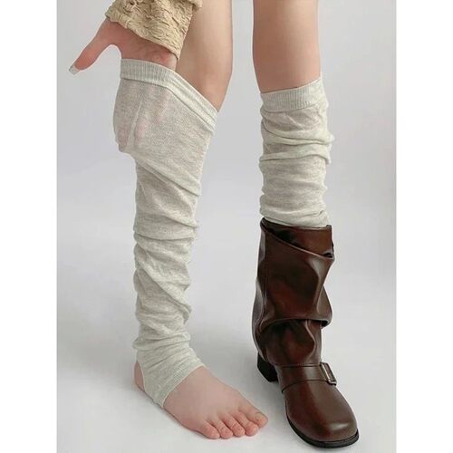 50cm Women Foot Socks Spring Summer Stepping Leg Warmers Bal