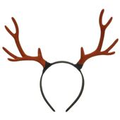 Gift Branch Antler Christmas Flocked Deer Headband Multipurp