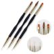 Stripe Art Brush Gel Nail Ultra Tips French Liner Set thi