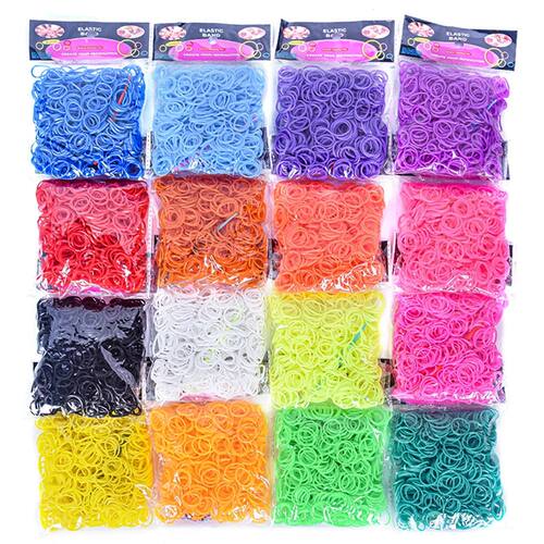 600pcs Loom Rubber Band Bracelet Refill Kit with 24pcs Hooks