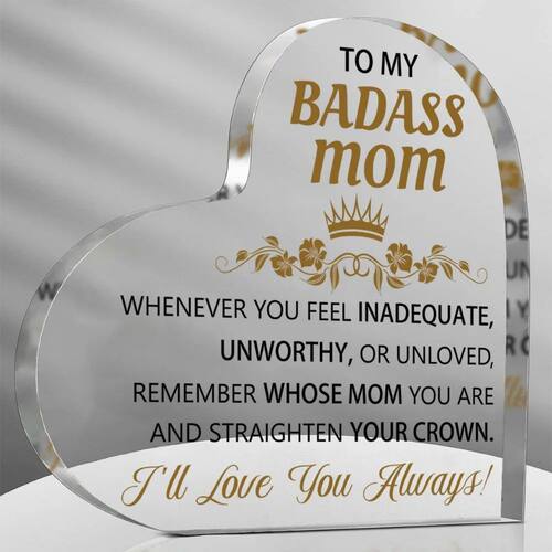 My Badass Mom Gils - Besl Gils For Mom Acryic Puzzle Fiaque