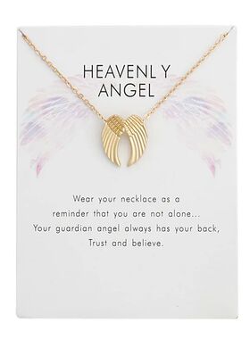 New TrendySilver Gold Color Alloy Heavenly Angel Wings Penda