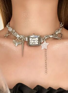 Fashion Star Watches Pedant Choker Cross Butterfly Gothic Ri