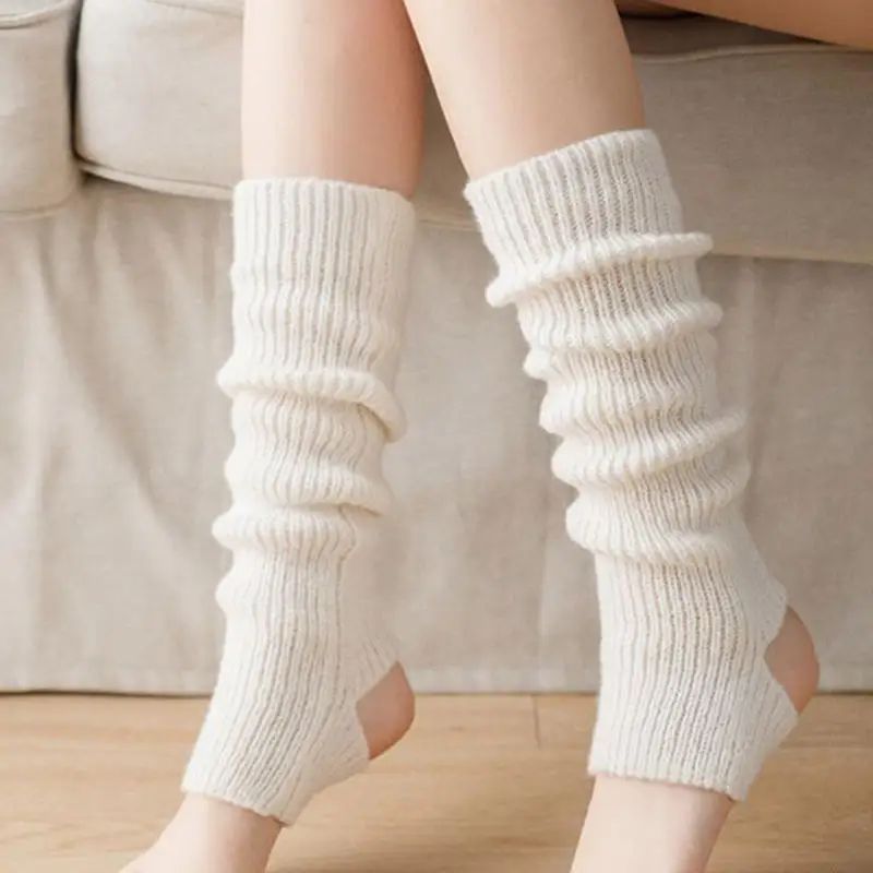 Women Leg Warmers Winter Girl Female Leg Cover For Gym Fitne