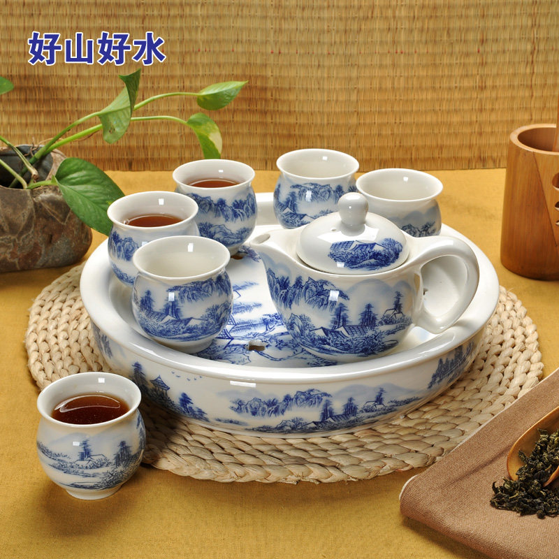 敬茶杯茶杯茶壶中国红结婚茶具喜庆陶瓷茶具套装中式双层家用客厅|msdalam kategori pinggan mangkuk, set teh, Pakej teh - dari Buy2taobao.com untuk memberikan perkhidmatan ejen Taobao profesional membeli