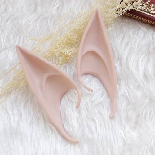 Mysterious Angel Elf Ears Latex Ears for Fairy Cosplay Costu