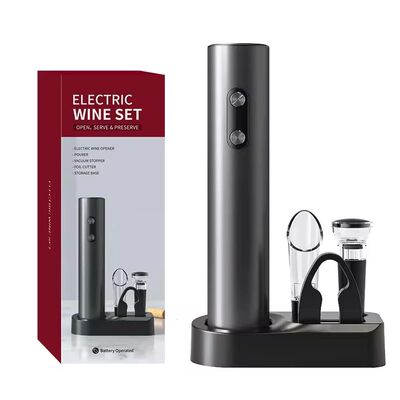 Electric Automatic Red Wine Opener Set Multifunction Wine St