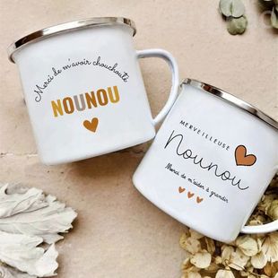 Thank You for Pampering Me Nanny Printed Mugs Creative Coffe