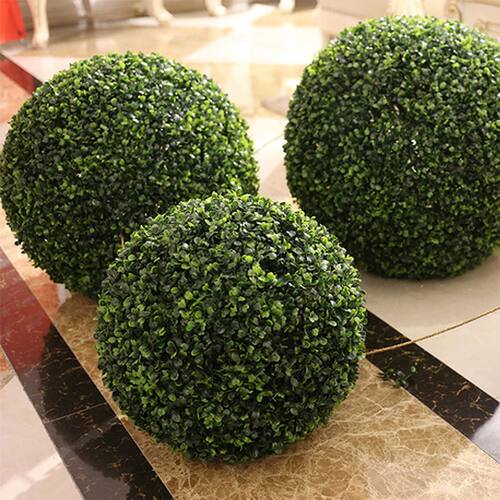 Indoor Or Outdoor Artificial Grass Dome Ball Plants Simulati
