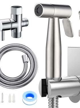 Handheld Toilet Bidet Faucet Sprayer Stainless Steel Bathroo