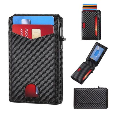 Smart Wallet,Wallet for Men, Leather Wallet with Holder, RFI