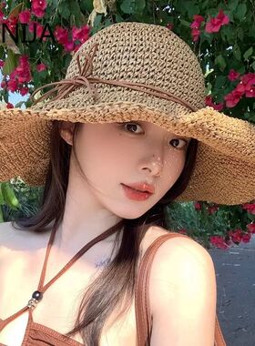 Holiday Sle Beach Fisherman Hat Seaside Sun Protection Sun H