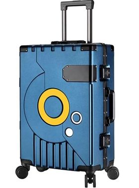 Aluminum Frame Suitcase Super Silent Combination Lock Boardi