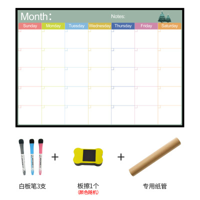 A3 Magnetic Weekly & Monthly Planner Whiteboard Fridge M