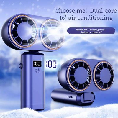 Personal Portable Fan Handheld Electric Fan Compact Recharge