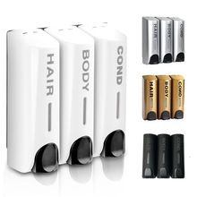 Single/Double/Triple 350ml Soap Dispenser Wall-mount Shower