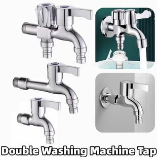 point Brass Machine Fau Ended Tap Double Washing Interface
