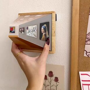 New Funny Toys Gifts Led 3d Naked Eye Vision Wooden Wall Lam
