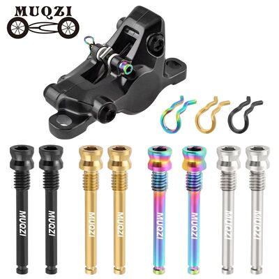 2pcs Titanium Bolts Bicycle Disc Brakes Caliper Lightweight