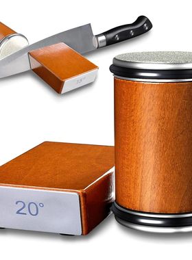 Rolling Knife Sharpener Kit Magnetic Angle 15 & 20 Degree St