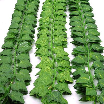 1Pcs 230cm green silk artificial Hanging ivy leaf garland pl
