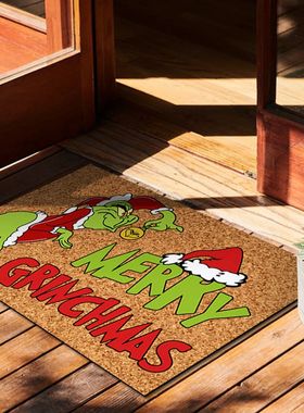 Christmas Door Mat Outdoor Welcome Mat For Front Door Entryw