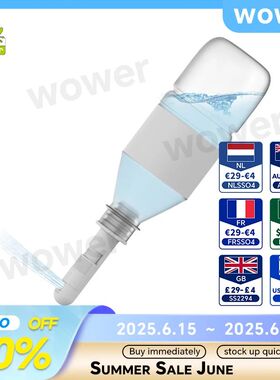 2Pcs Portable Bidets for Toilet 8 Holes Control Water Volume