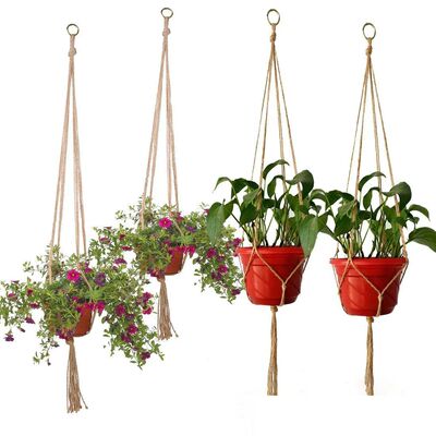 Macrame Plant Hanger Baskets Flower Pots Holder Balcony Wall