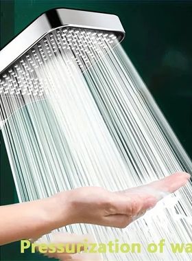 Shower Head 4 Mode Rainfall Shower Large Flow Showerhead Hig