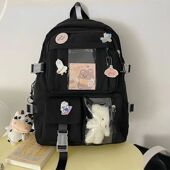 Backpack Teens Cute Bags Girls Student School For Pock