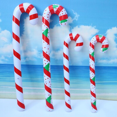 Christmas Inflatable Crutches Christmas Inflatable Toys Deco