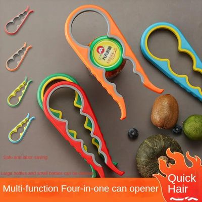 1Pc Four-in-One Bottle Opener Kitchen Multi-Function Can Ope