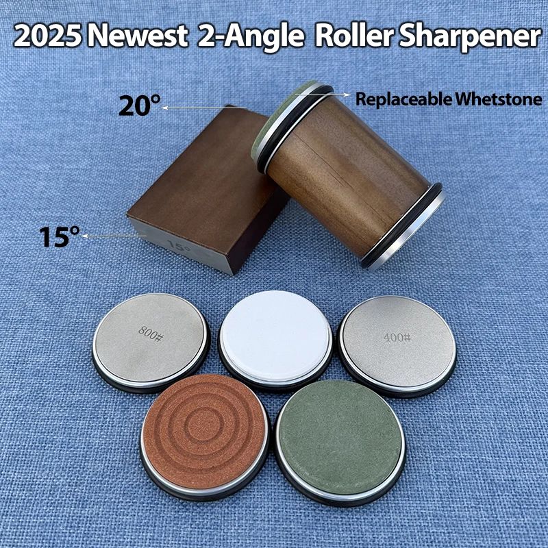 Rolling Knife Sharpener Magnetic Knife Holder Diamond Sharpe