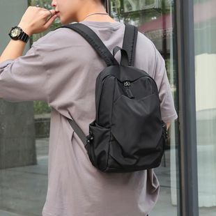 BackpackSmall Black for Men Man Bag School Mini Shoulder