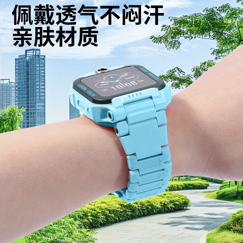 适用小天才Z11电话手表表带Z10/Z9/Z8少年版Z7A儿童磁吸闪扣腕带Z1/Z6A/Z6S加长版D3S/Q1A/D2/D3/D5/U3配件