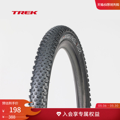 TREK崔克Bontrager XR 3越野竞赛级山地自行车外胎开口胎真空胎