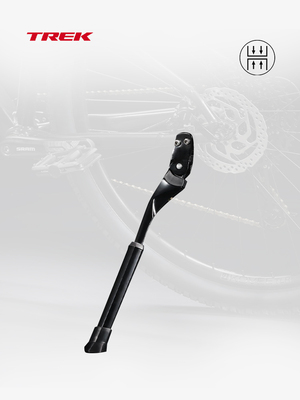TREK崔克Bontrager坚固耐用可调节自行车一体式后置撑脚架
